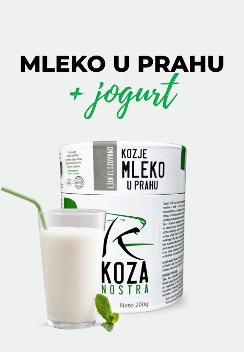 mleko u prahu i jogurt