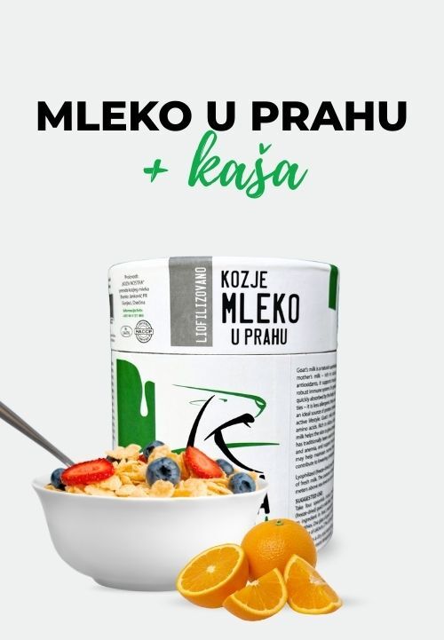 mleko u prahu i kasa